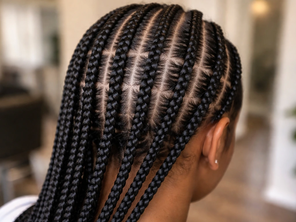 how to grow your hair with box braids