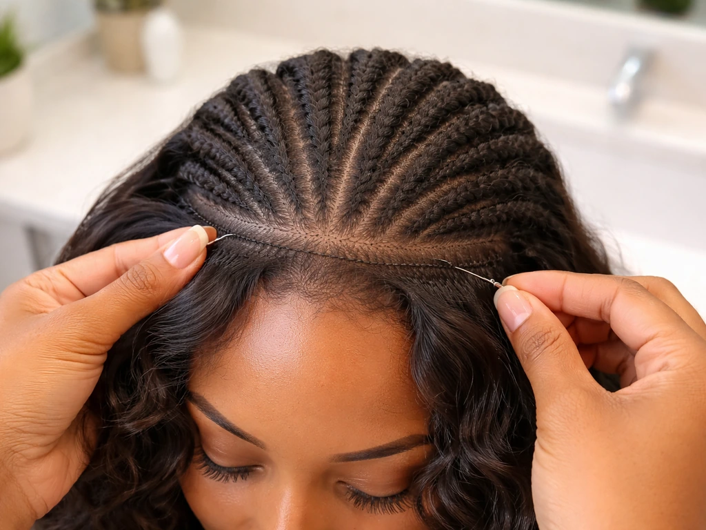 how to grow hair under weave